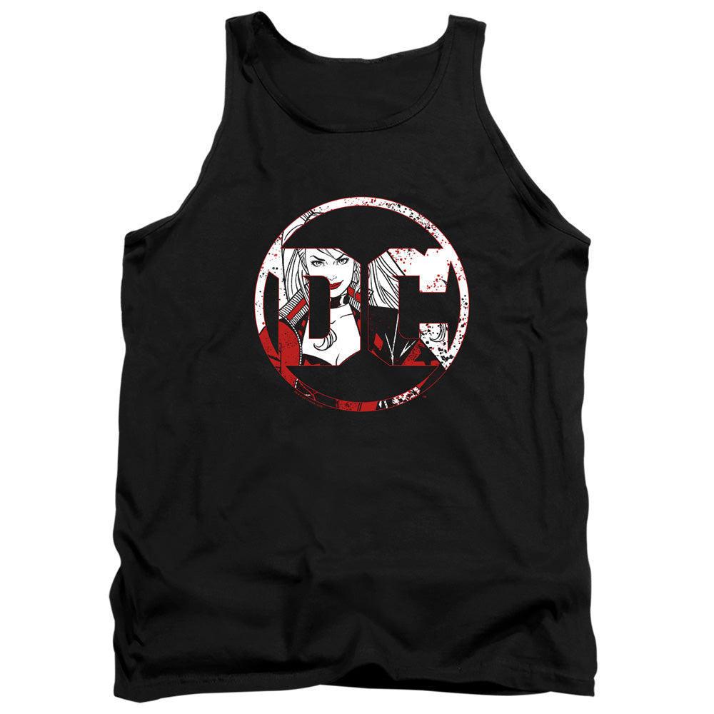 Batman Dc Logo Harley Mens Tank Top Shirt Black