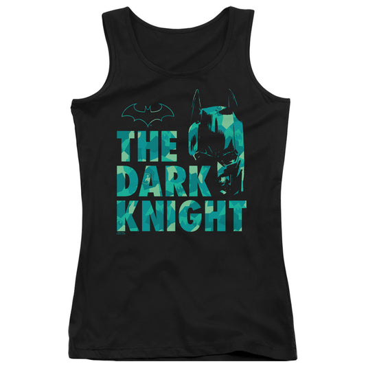 Batman Cuting Patern Womens Tank Top Shirt Black