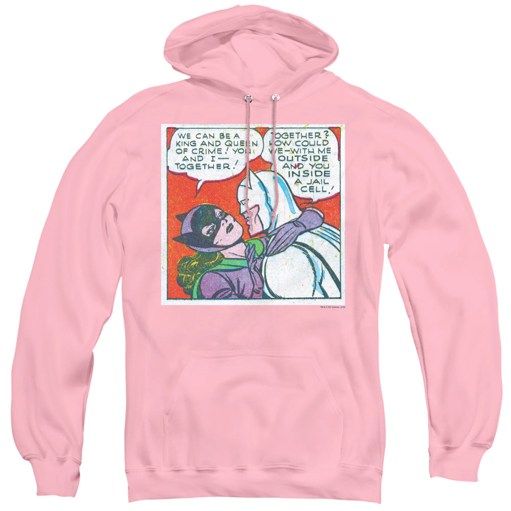 Batman Jail Cell Mens Hoodie Pink