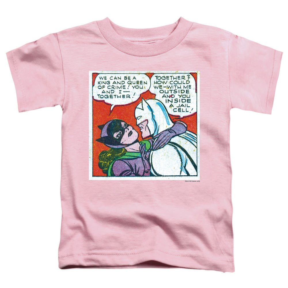 Batman Jail Cell Toddler Kids Youth T Shirt Pink