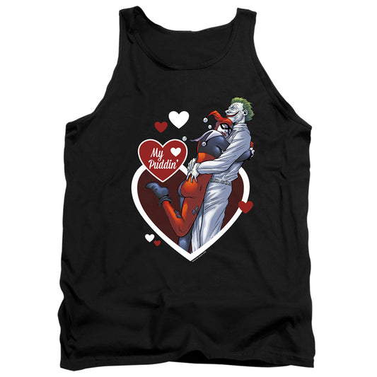 Batman My Puddin Mens Tank Top Shirt Black