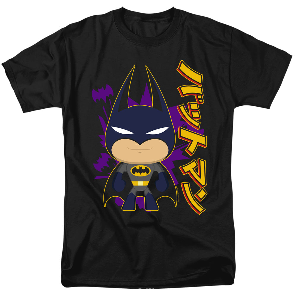 Batman Cute Kanji Mens T Shirt Black