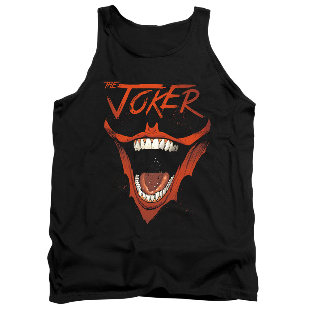 Batman Joker Bat Laugh Mens Tank Top Shirt Black