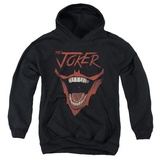 Batman Joker Bat Laugh Kids Youth Hoodie Black