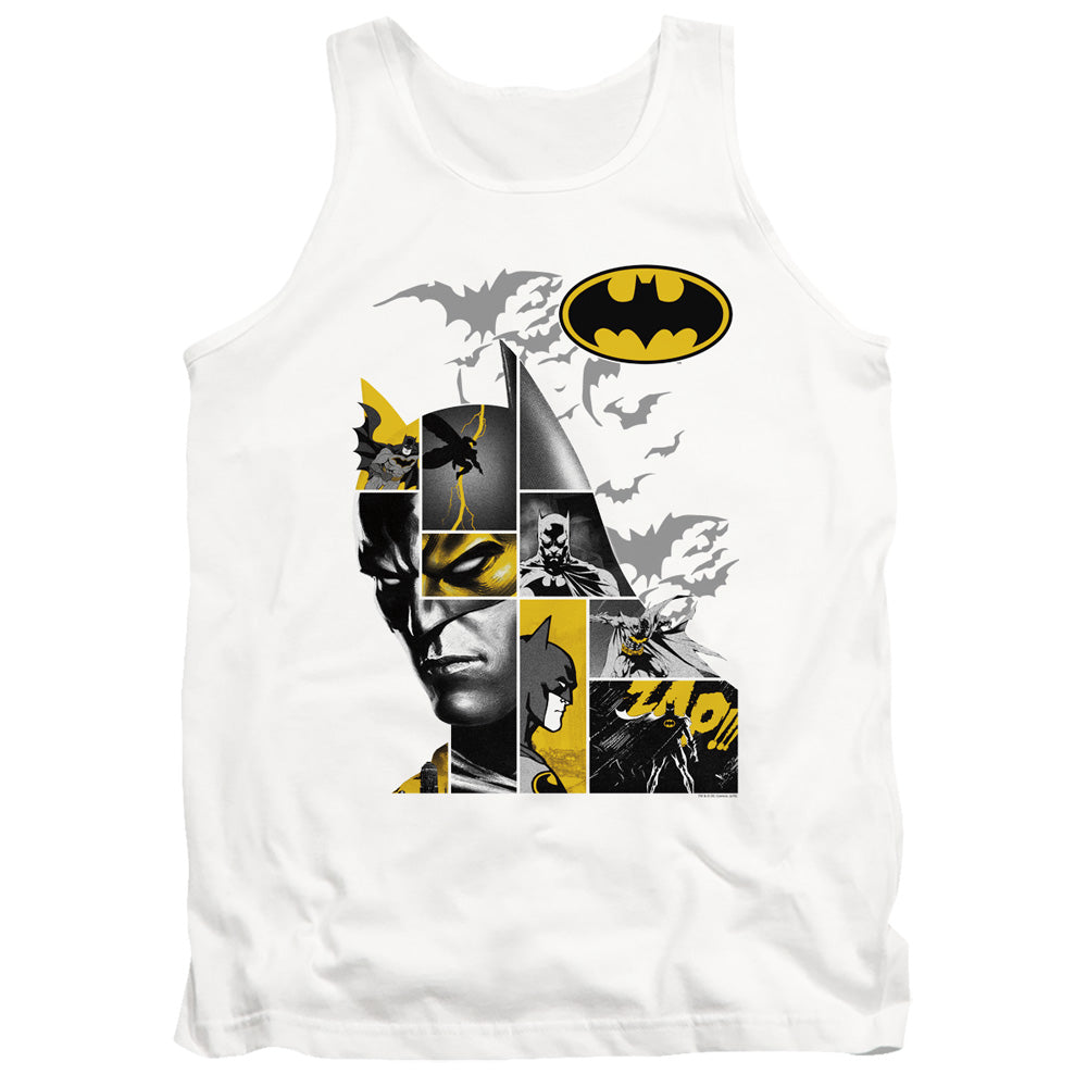 Batman Long Live Mens Tank Top Shirt White