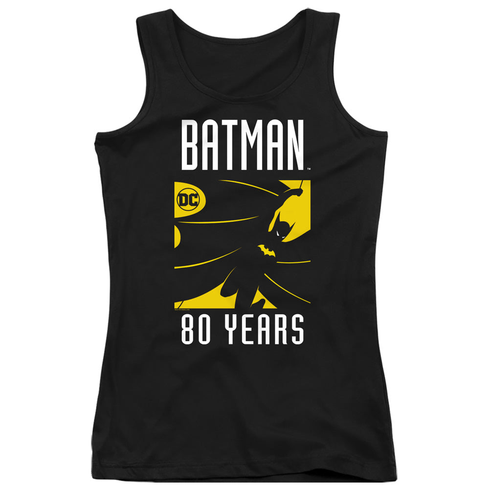 Batman Silhouete Womens Tank Top Shirt Black