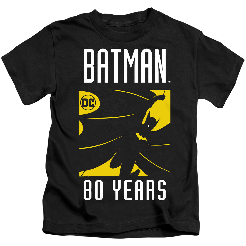 Batman Silhouete Juvenile Kids Youth T Shirt Black