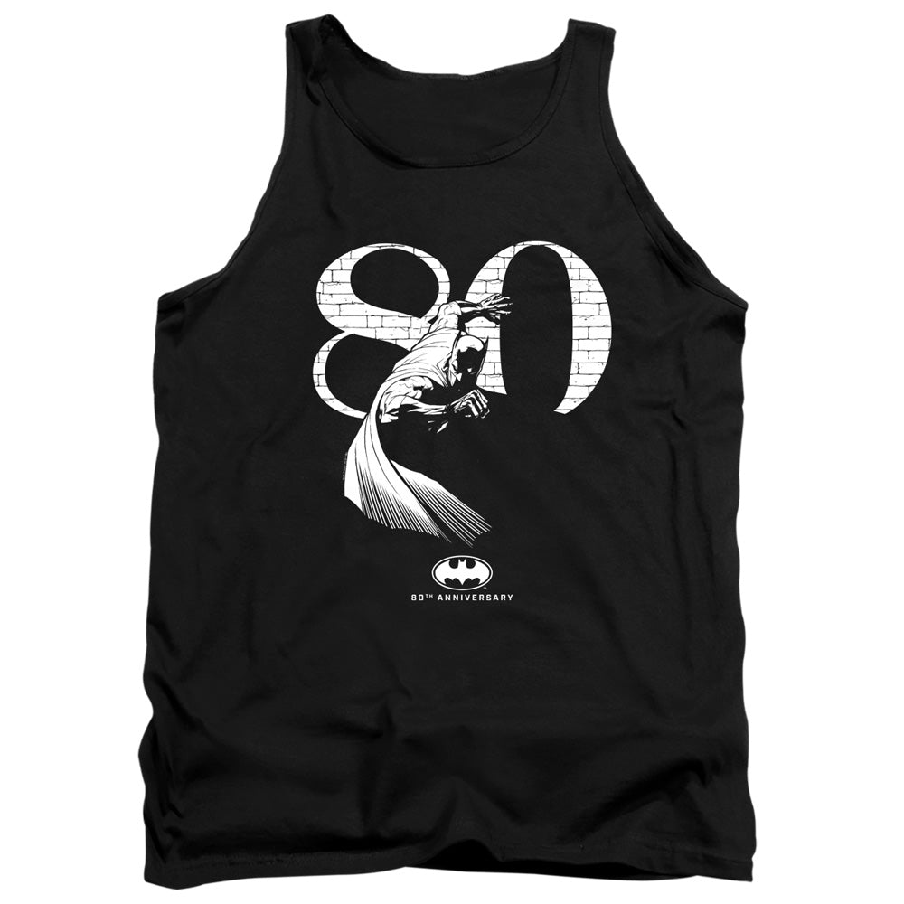 Batman 80 Wall Mens Tank Top Shirt Black