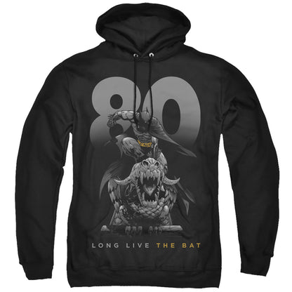 Batman Big 80 Mens Hoodie Black
