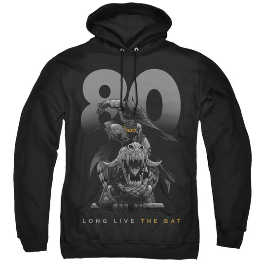 Batman Big 80 Mens Hoodie Black