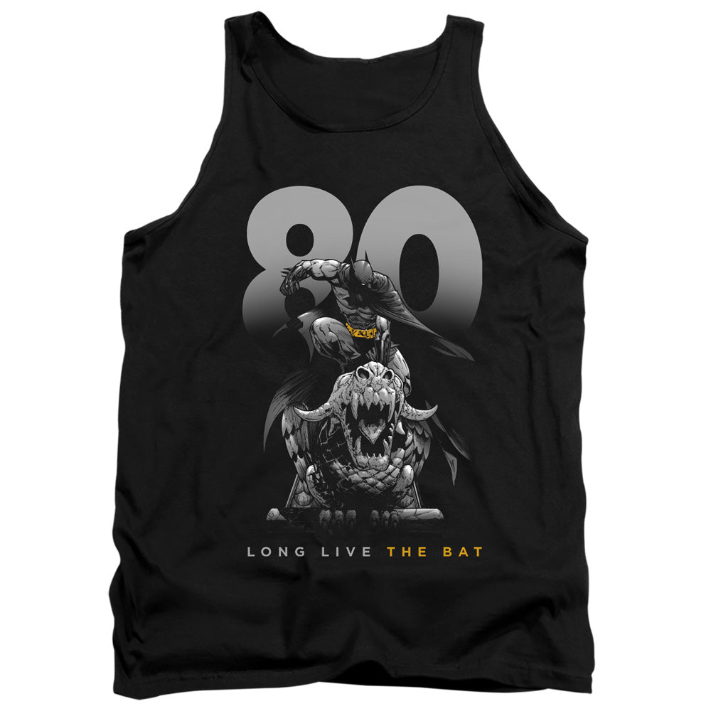 Batman Big 80 Mens Tank Top Shirt Black