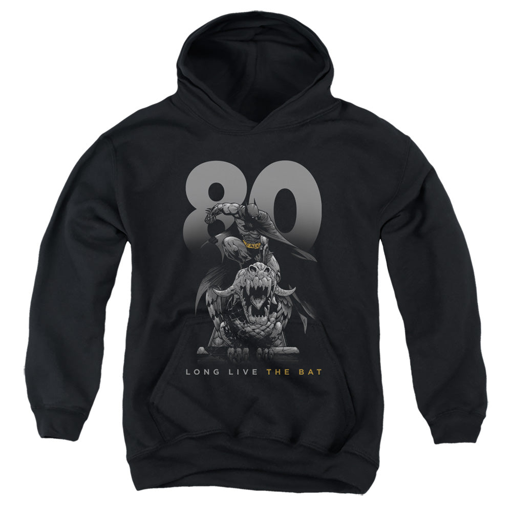 Batman Big 80 Kids Youth Hoodie Black
