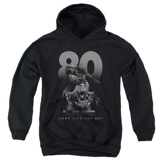 Batman Big 80 Kids Youth Hoodie Black