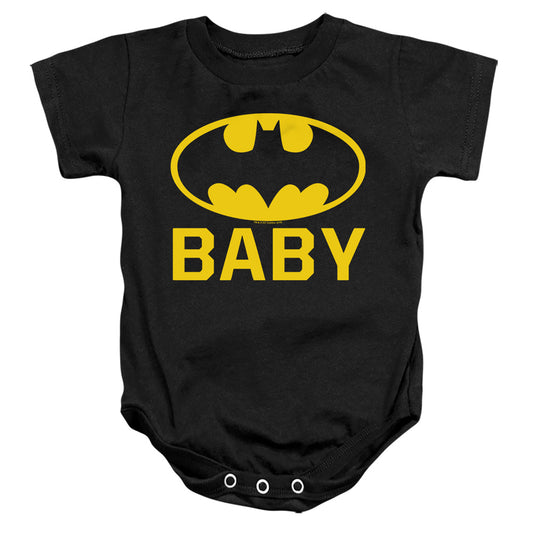 Batman Bat Baby Infant Baby Snapsuit Black 18mos