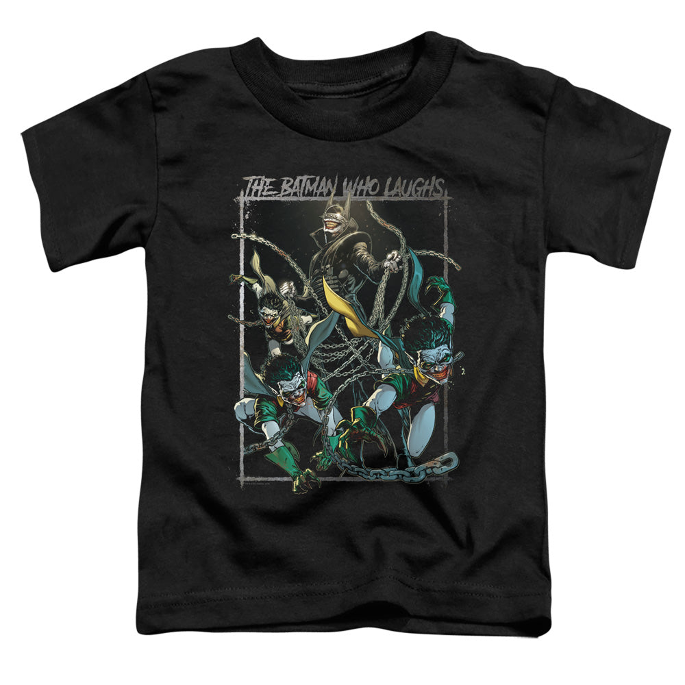 Batman Batman Who Laughs Toddler Kids Youth T Shirt Black