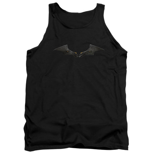 The Batman (2022) Chest Logo Mens Tank Top Shirt Black