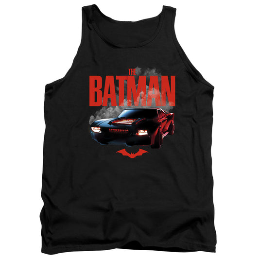 The Batman (2022) Batmobile Mens Tank Top Shirt Black