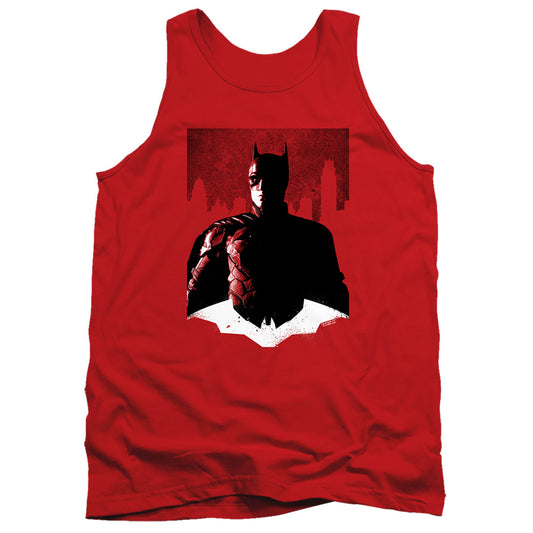 The Batman Noir Batman Mens Tank Top Shirt Red