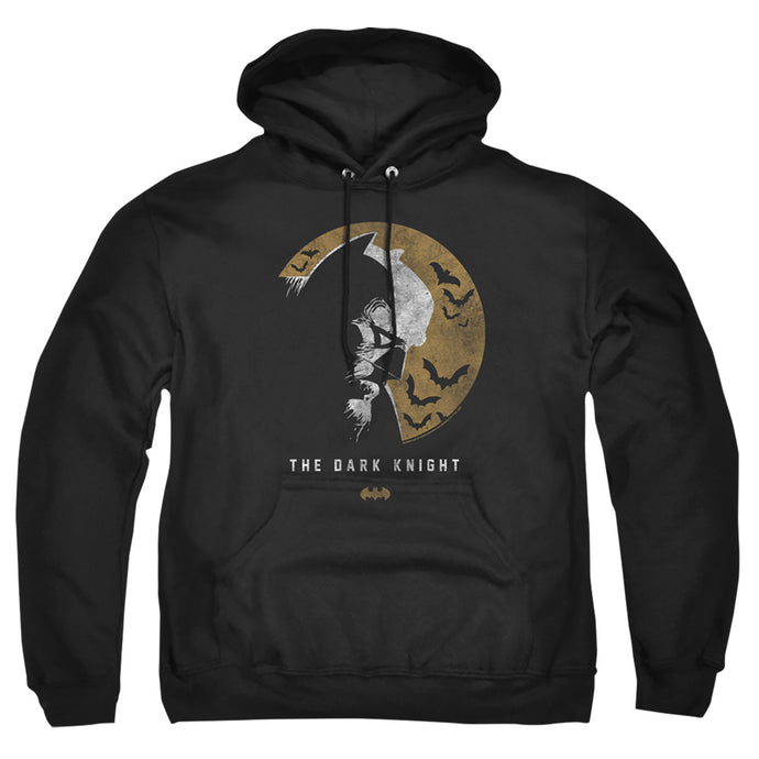 Batman Dark Knight Moon Mens Hoodie Black