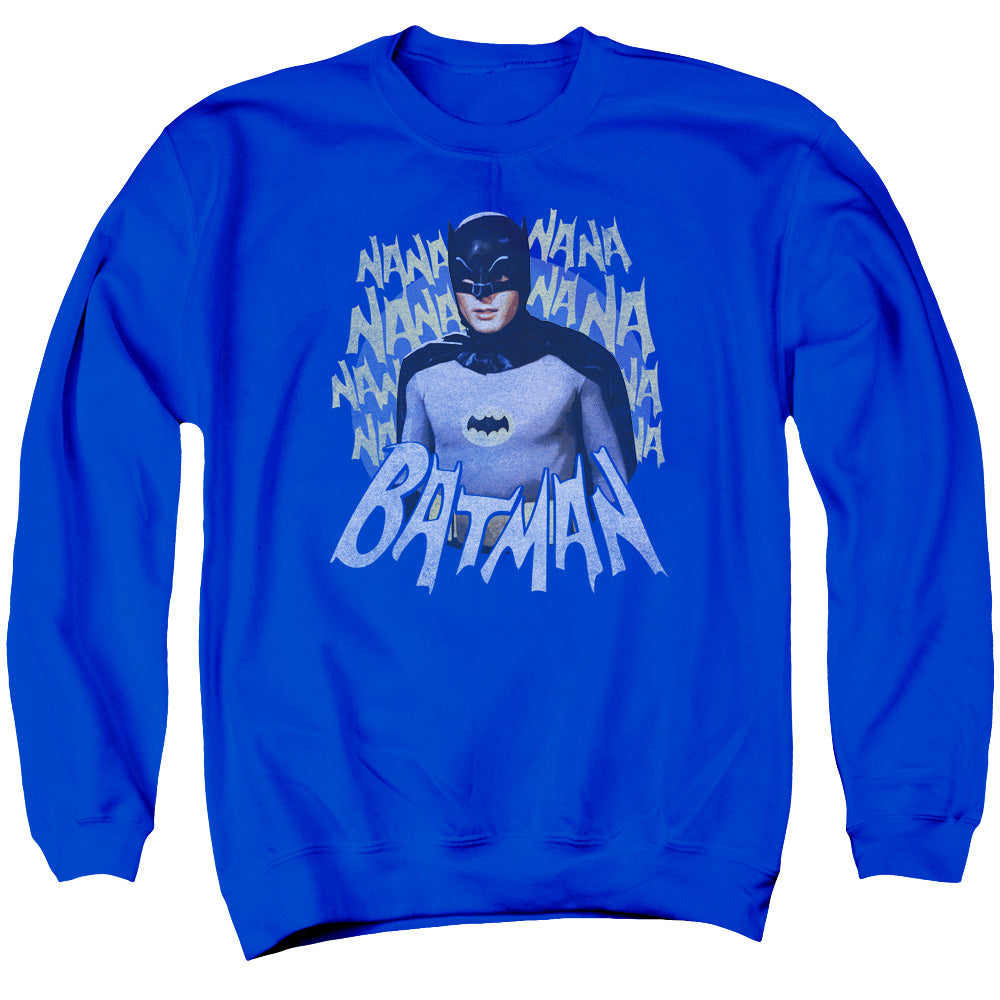 Batman Classic Tv Theme Song Mens Crewneck Sweatshirt Royal Blue