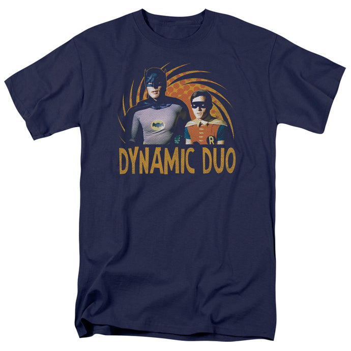 Batman Classic TV Dynamic Mens T Shirt Navy Blue