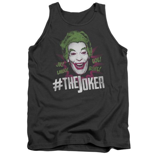 Batman Classic Tv #joker Mens Tank Top Shirt Charcoal