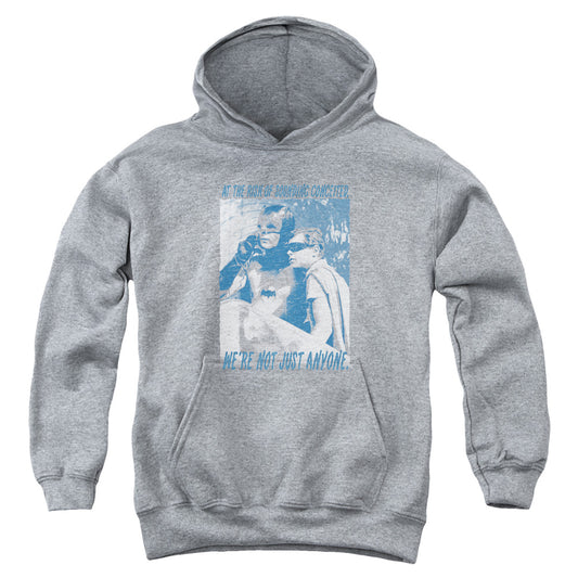 Batman Classic Tv Boogie Nights Kids Youth Hoodie Heather
