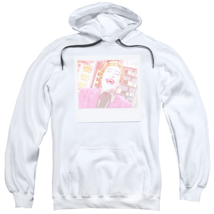 Batman Classic Tv Captured Mens Hoodie White
