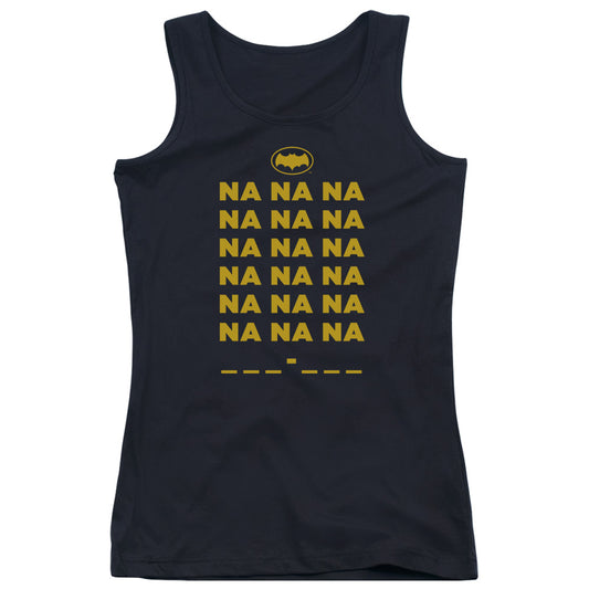 Batman Classic Tv Na Na Na Womens Tank Top Shirt Black