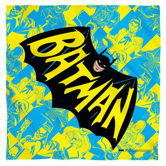 Classic TV Show Logo Batman and Robin Bandana