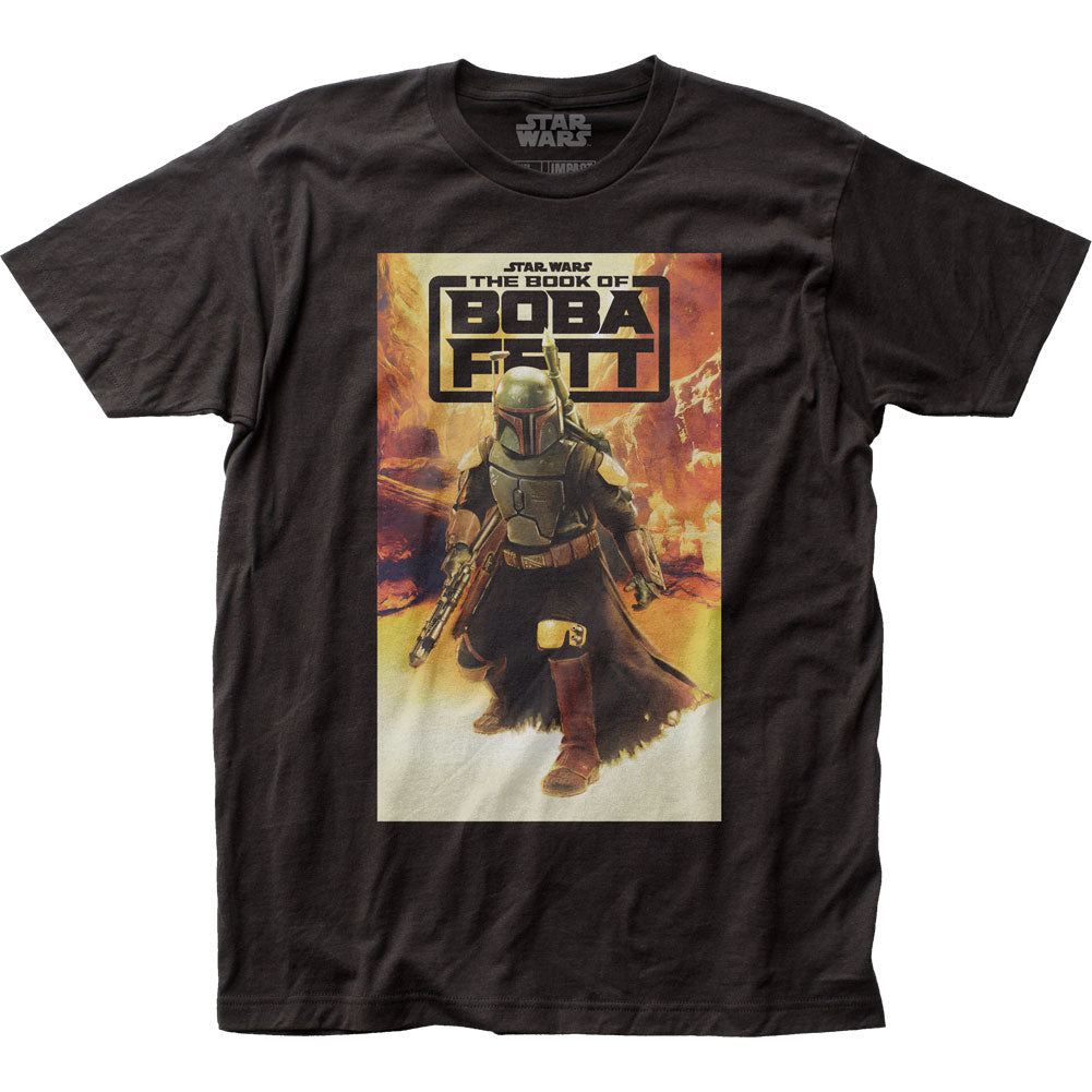 Star Wars The Book of Boba Fett Painting 2 Mens T Shirt Black