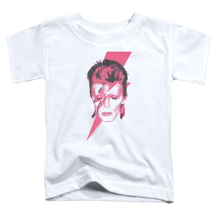 David Bowie Aladdin Sane Toddler Kids Youth T Shirt White