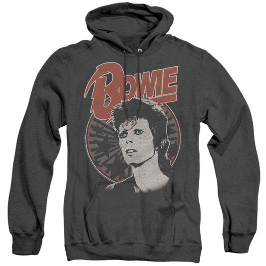 David Bowie Space Oddity Heather Mens Hoodie Black