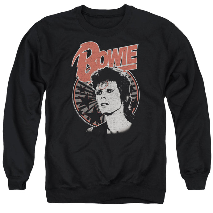 David Bowie Space Oddity Mens Crewneck Sweatshirt Black