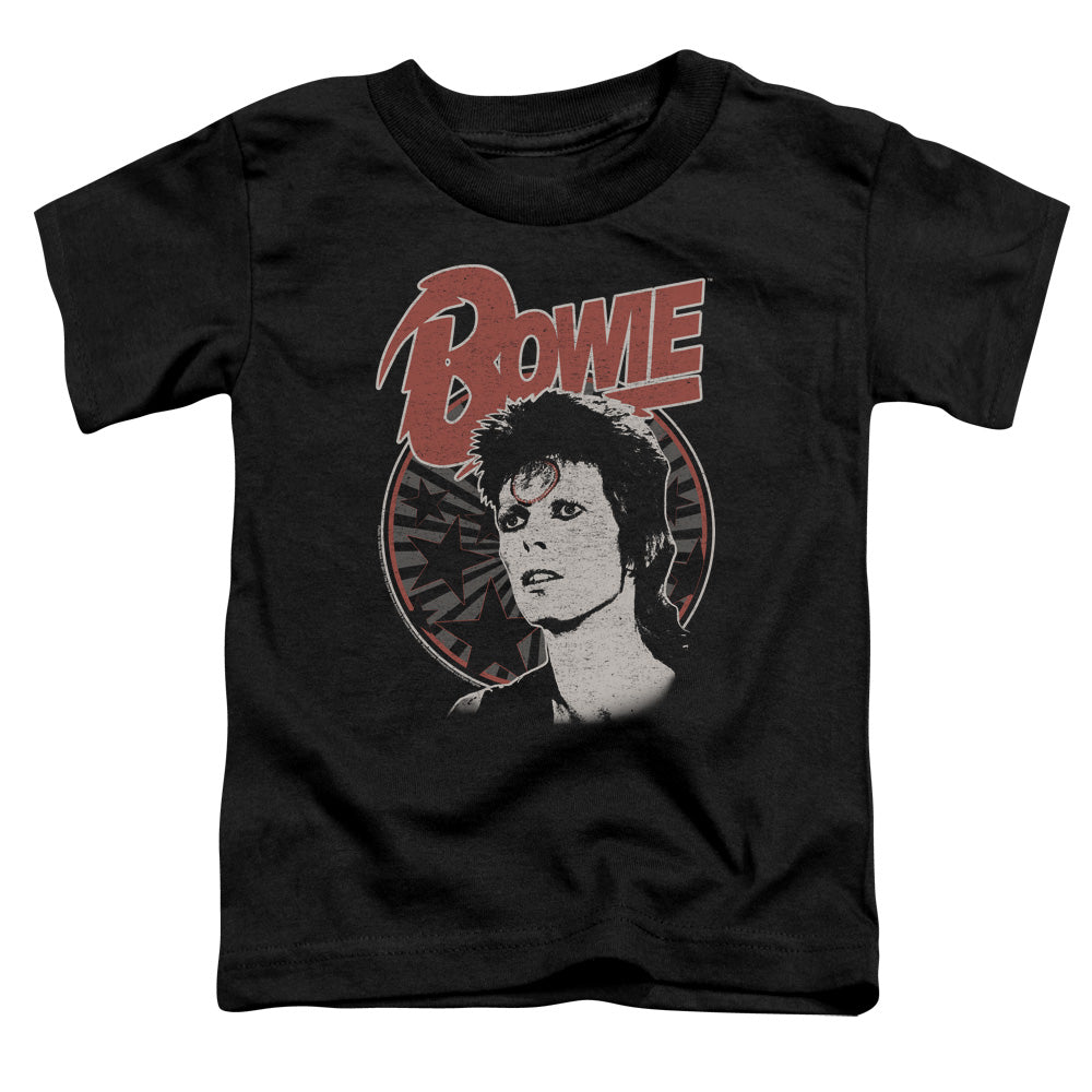 David Bowie Space Oddity Toddler Kids Youth T Shirt Black