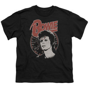 David Bowie Space Oddity Kids Youth T Shirt Black