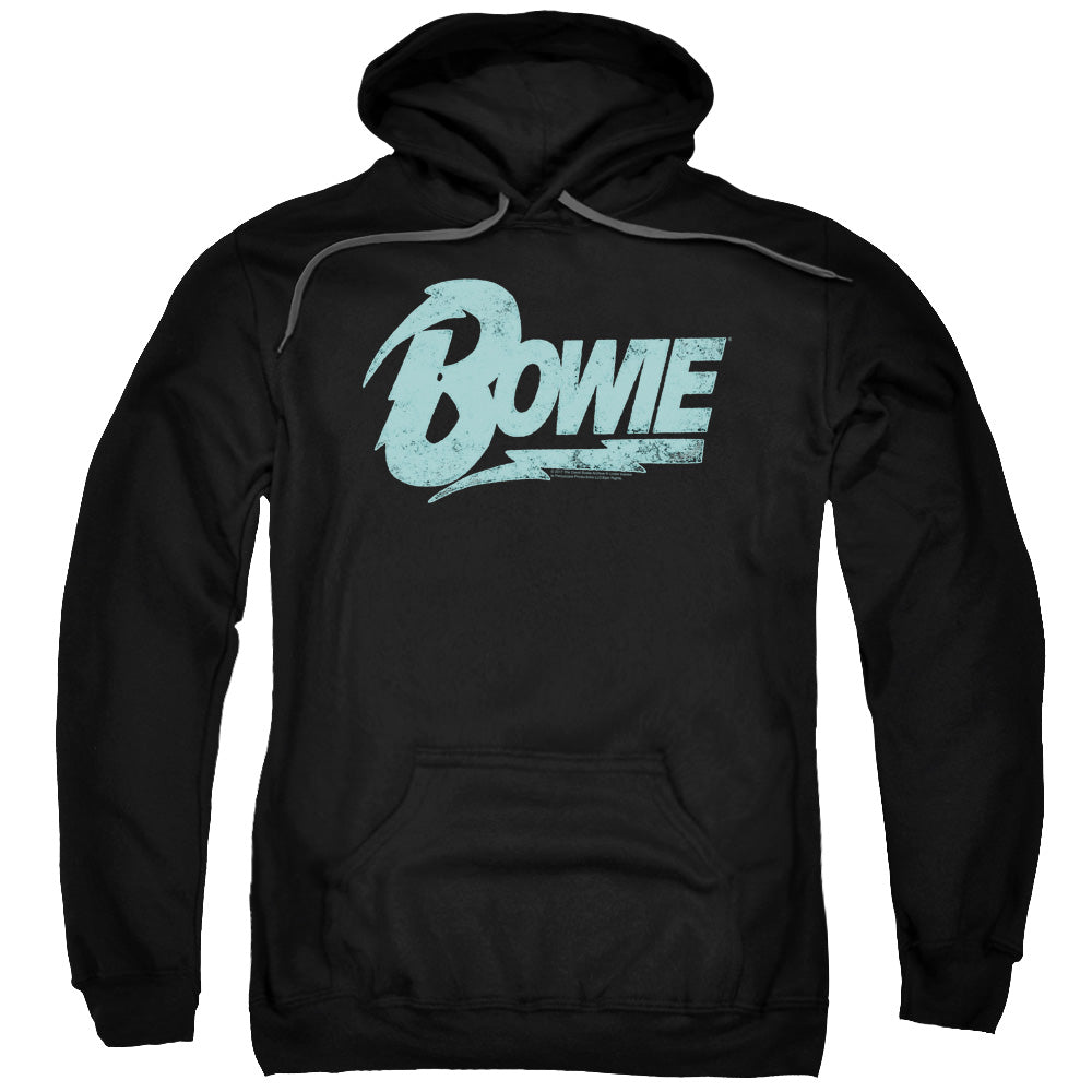 David Bowie Logo Mens Hoodie Black