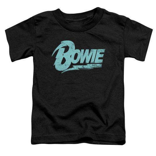 David Bowie Logo Toddler Kids Youth T Shirt Black