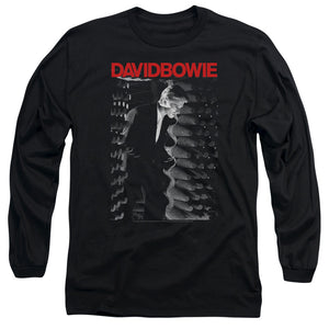 David Bowie Station To Station Mens Long Sleeve Shirt Black