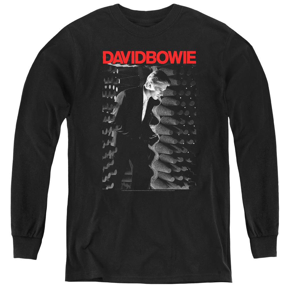 David Bowie Station To Station Long Sleeve Kids Youth T Shirt Black