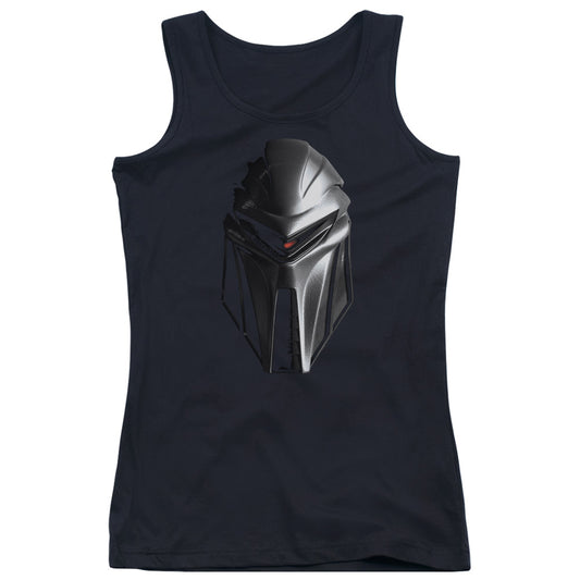 Battlestar Galactica Cylon Head Womens Tank Top Shirt Black