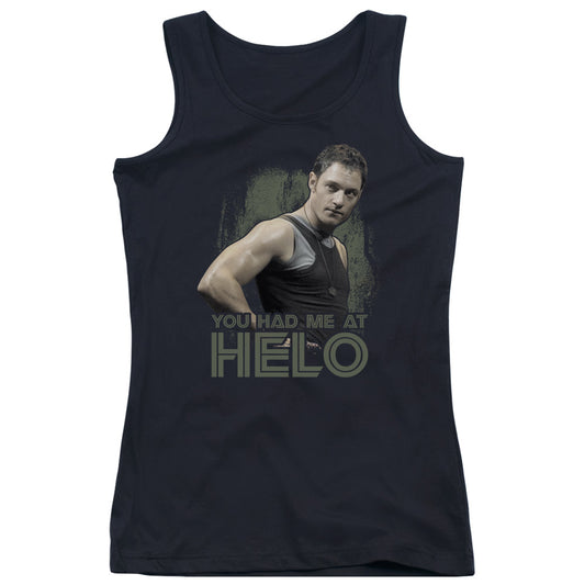 Battlestar Galactica Had Me At Helo Womens Tank Top Shirt Black