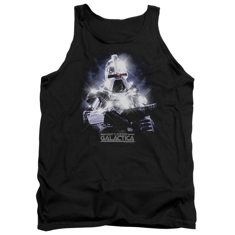 Battlestar Galactica 35th Anniversary Cylon Mens Tank Top Shirt Black