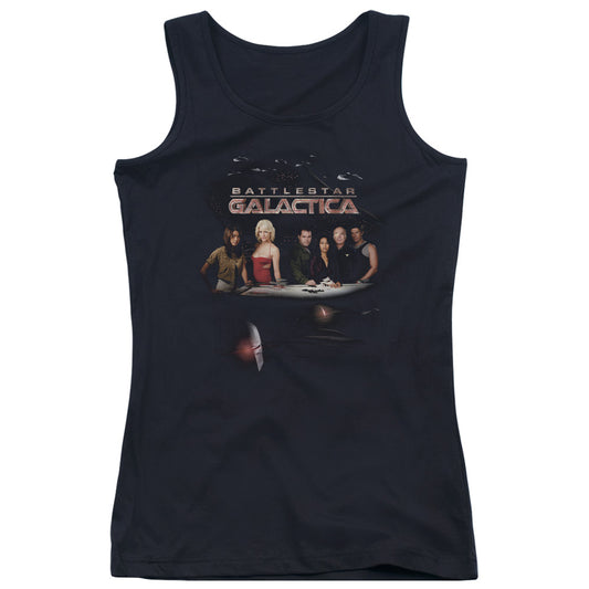 Battlestar Galactica Destiny Womens Tank Top Shirt Black