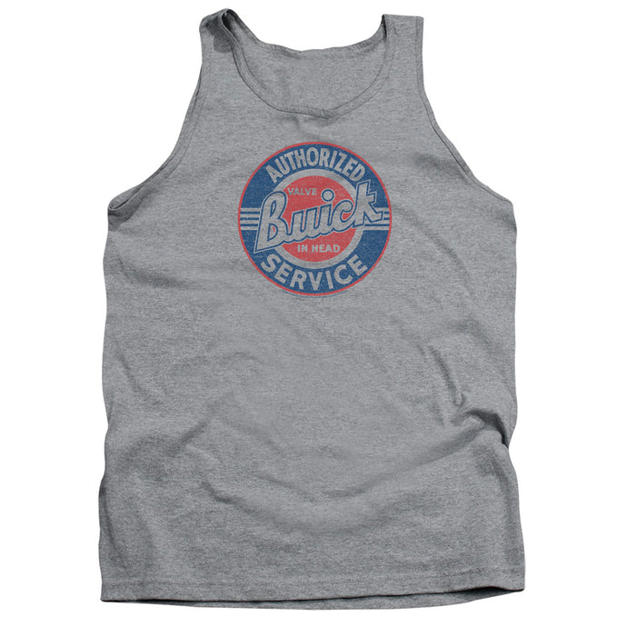 Buick Authorized Service Mens Tank Top Shirt Athletic Heather