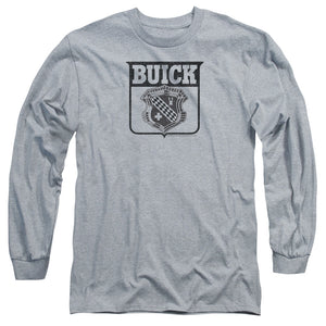 Buick 1946 Emblem Mens Long Sleeve Shirt Athletic Heather