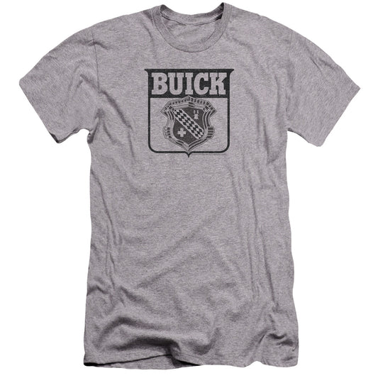 Buick 1946 Emblem Premium Bella Canvas Slim Fit Mens T Shirt Athletic Heather