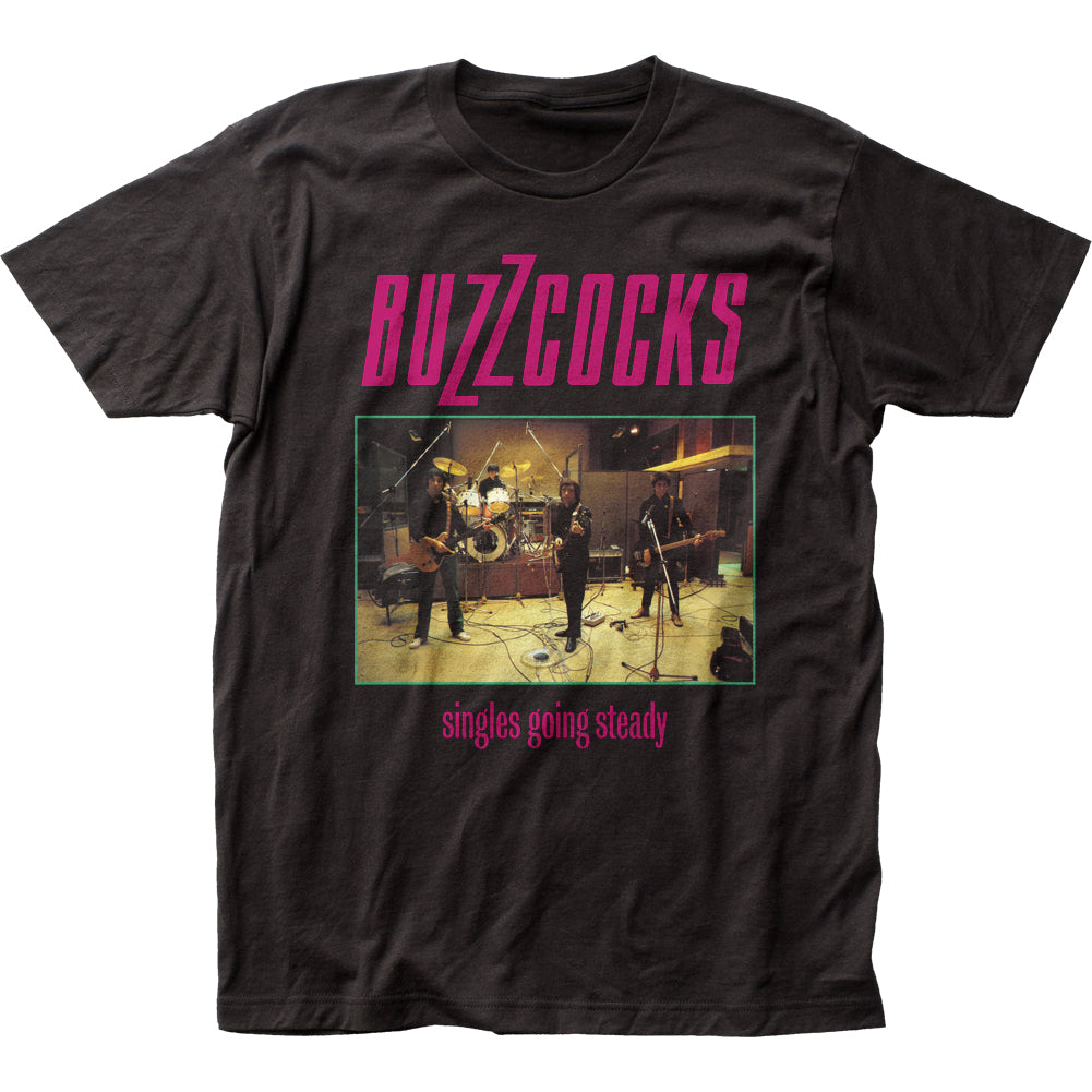 Buzzcocks Singles Going Steady Mens T Shirt Black