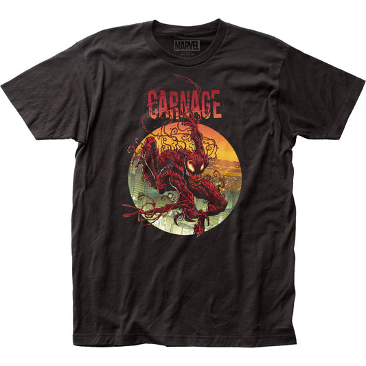 Carnage Climbing Out Mens T Shirt Black