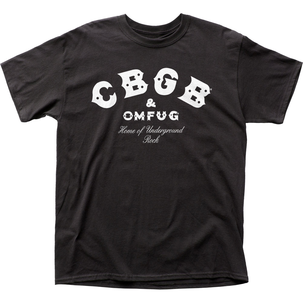 CBGB Logo Mens T Shirt Black